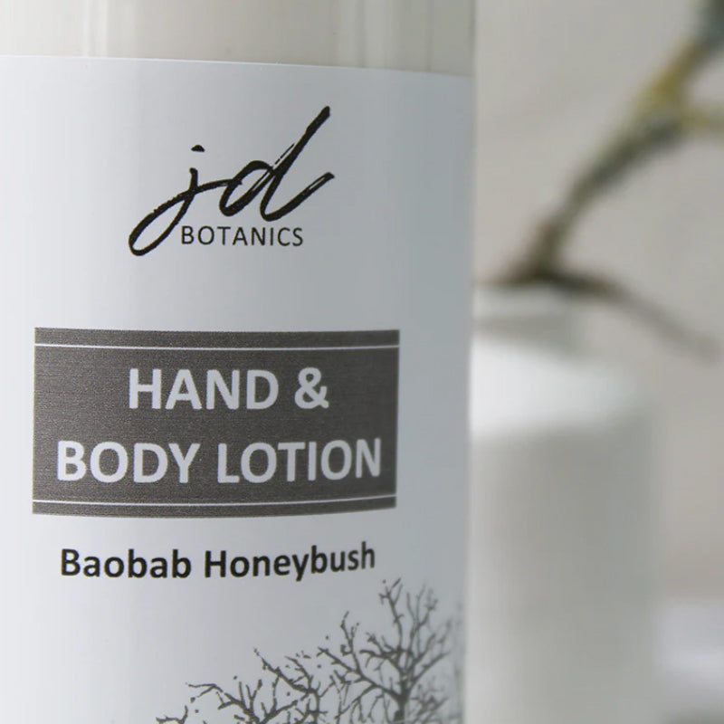 JDBotanics Baobab Honeybush Hand & Body Lotion 500ml