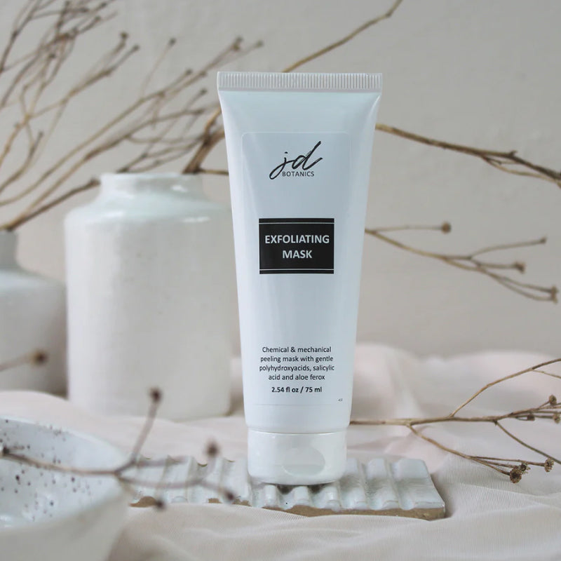 JDBotanics Exfoliating Clay Face Mask with Aloe Ferox